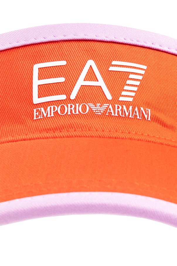 Cal o Armani jeans Red Visor with logo EA7 Emporio Armani